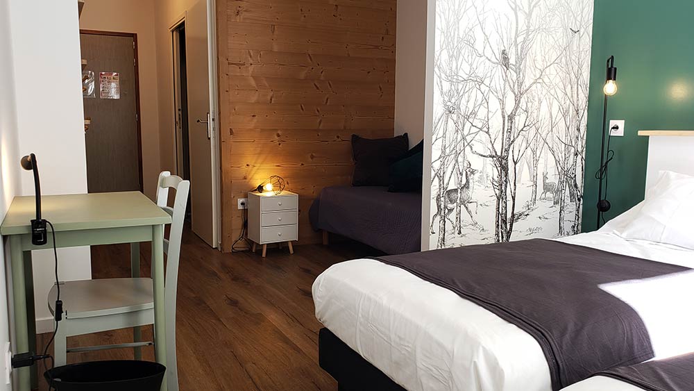 Chambre L'Ancolie - Relais d'Avajan