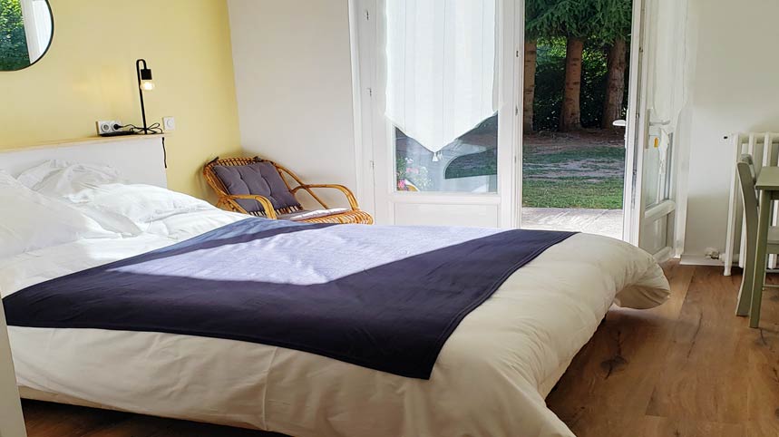 Chambre Le Lis - Relais d'Avajan