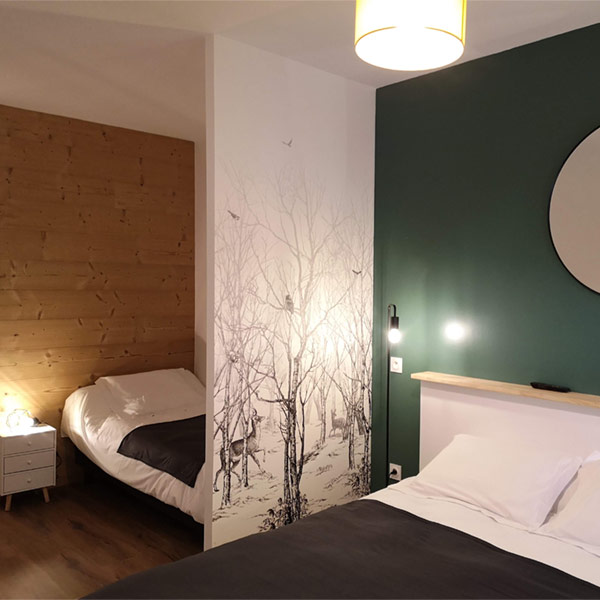 Chambre L'Ancolie - chambre d'hôte Relais Avajan