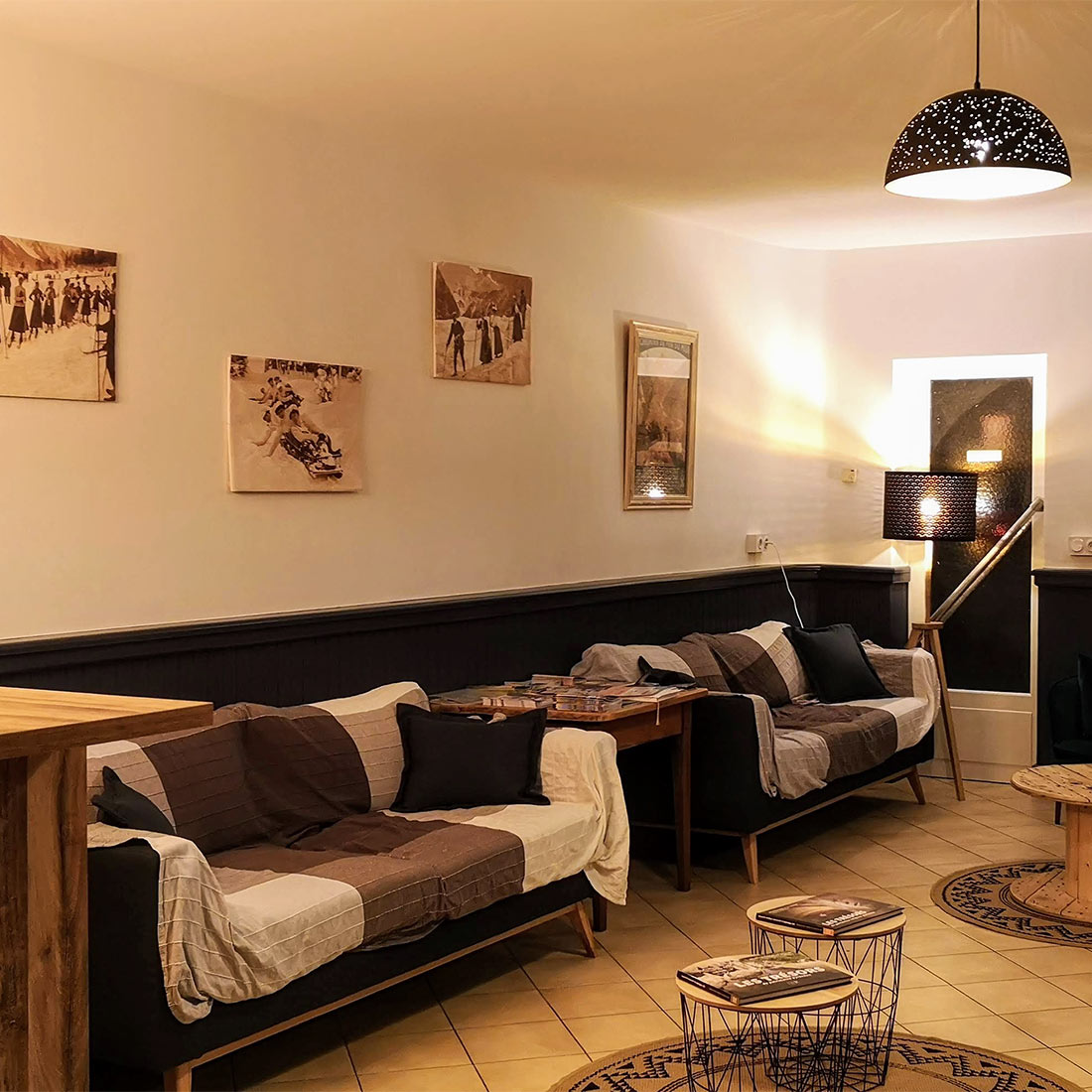Espace salon - Relais d'Avajan