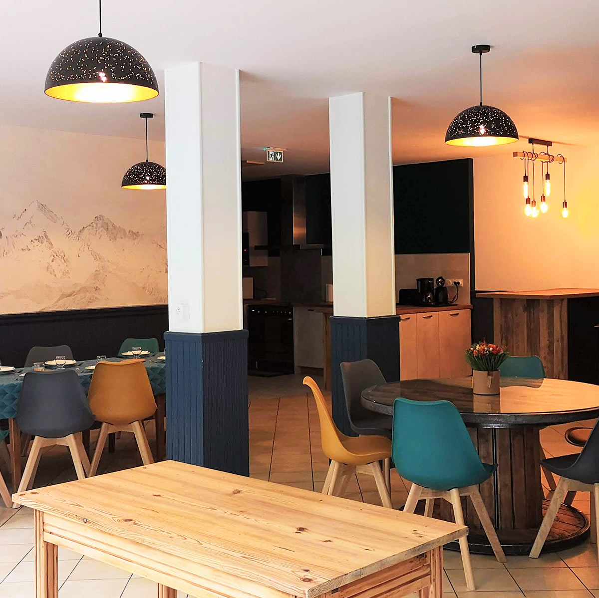 Espace salle à manger - Relais d'Avajan